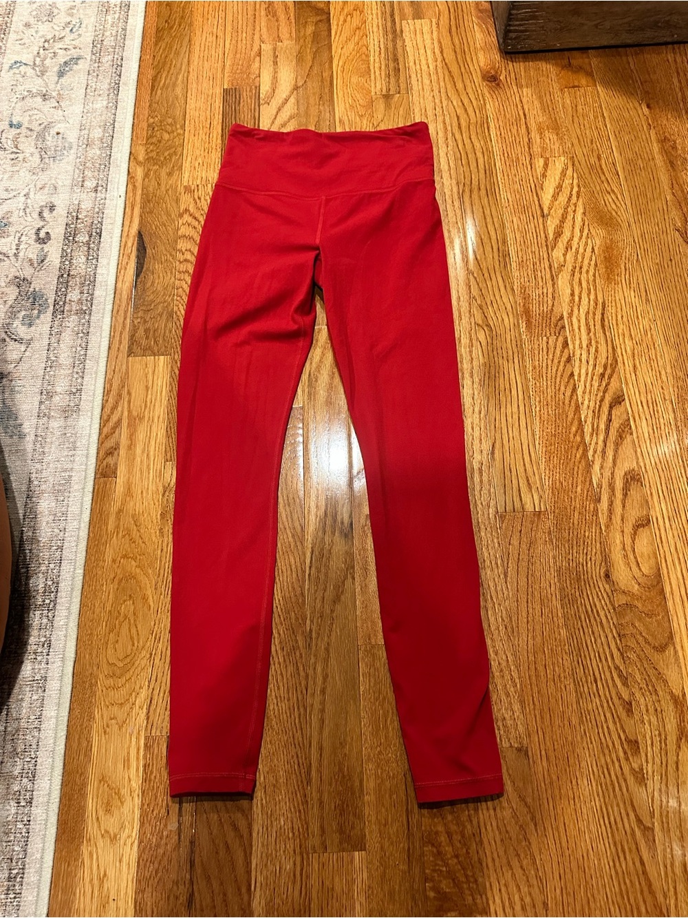 Athleta Red High-Waist Active Leggings